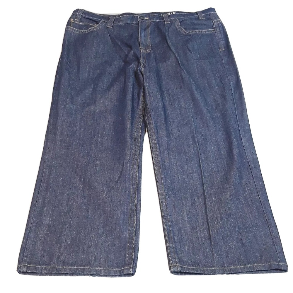 J Ferrar jeans Wide leg mens  dark blue 46x26 relaxed Straight‎ fit loose